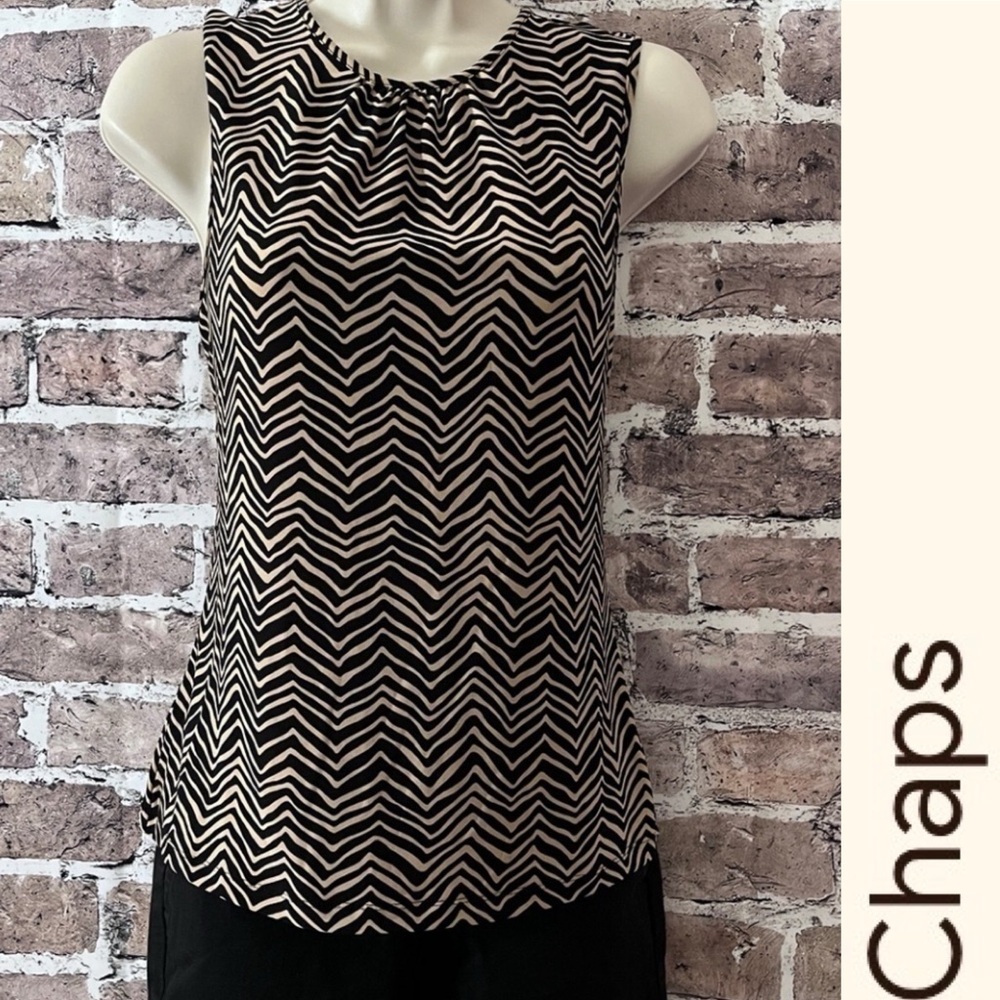 𝅺Chaps Classy Blouse‎ Shirt